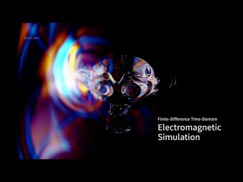 electromagnetic wave simulation visualization fdtd