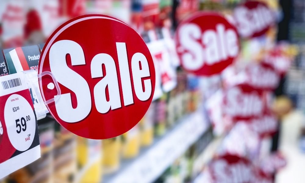 sale products display