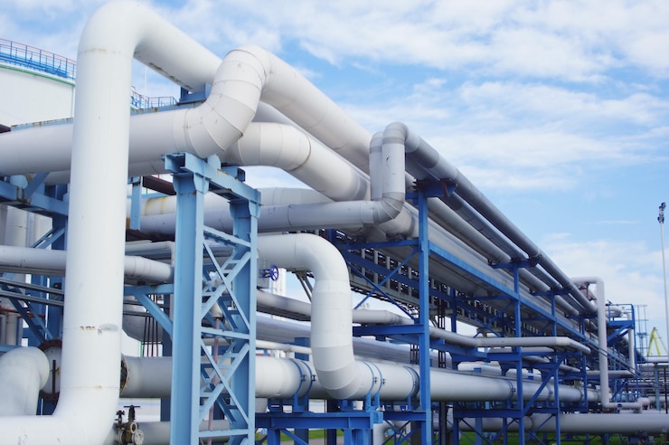 industrial gas distribution infrastructure