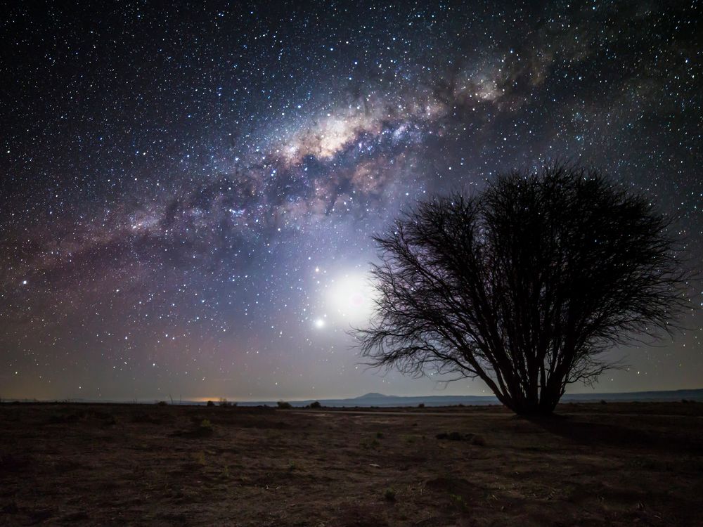 celestial imagery nature landscape