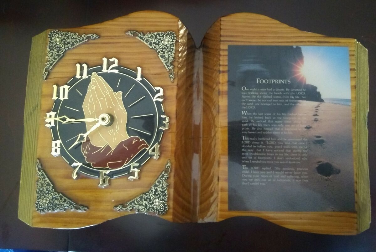 poetic vintage clock