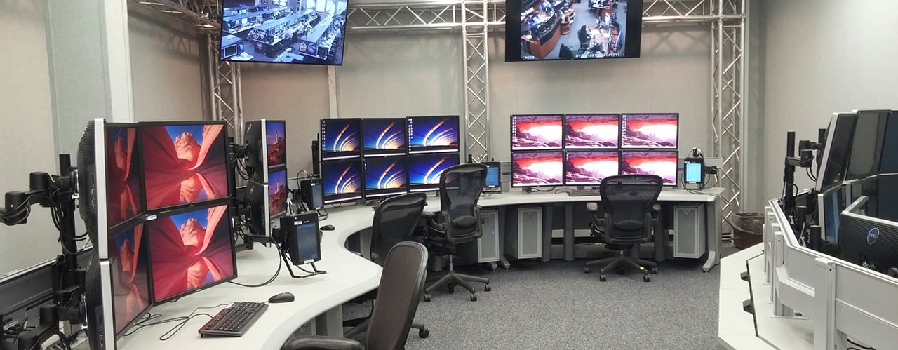 cybersecurity control room