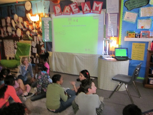 scenic classroom setting