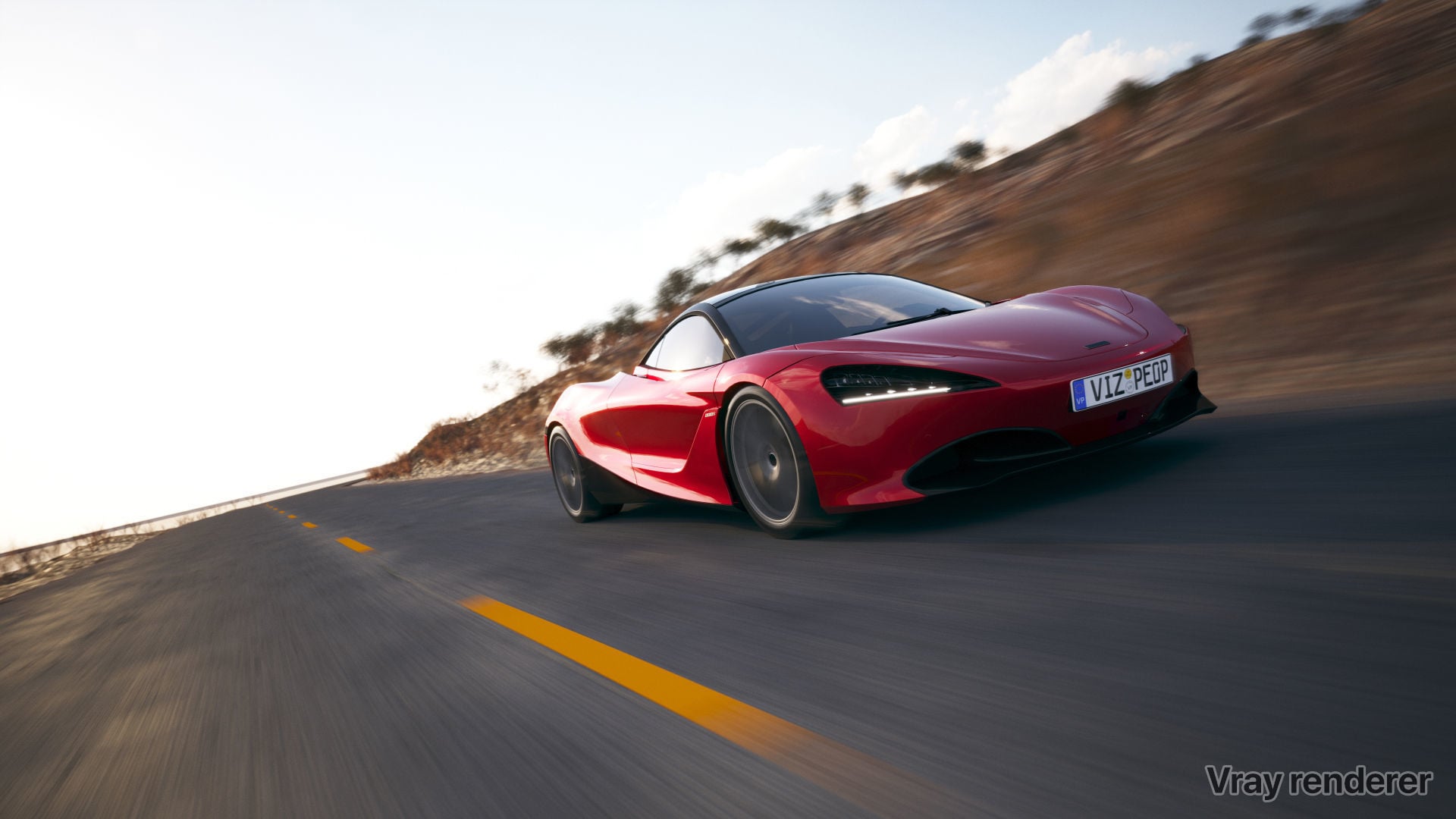 car motion scene