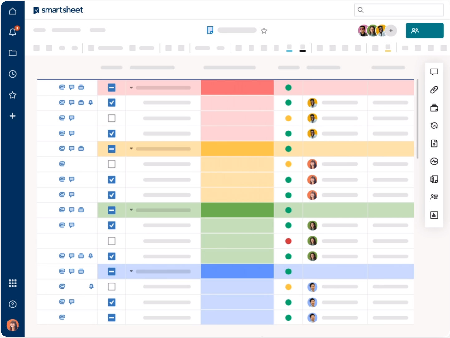 collaborative spreadsheet analysis