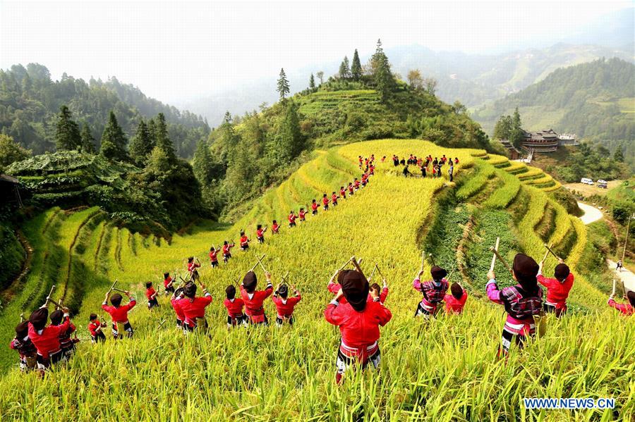 scenic chinese festival landscape