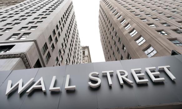 financial buildings stock market ticker