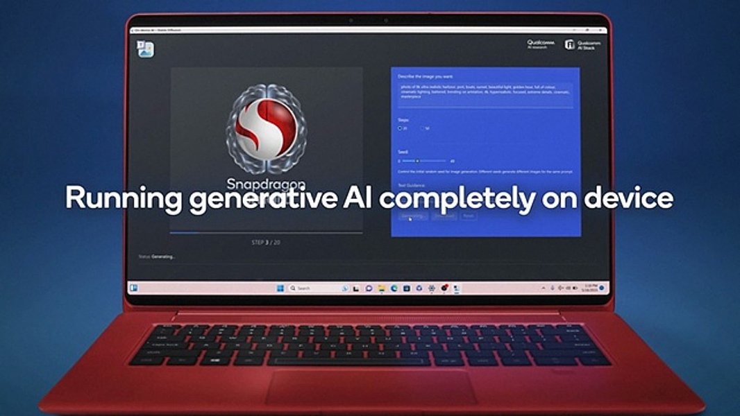 高通在 Snapdragon 運算平台上展示 Stable Diffusion