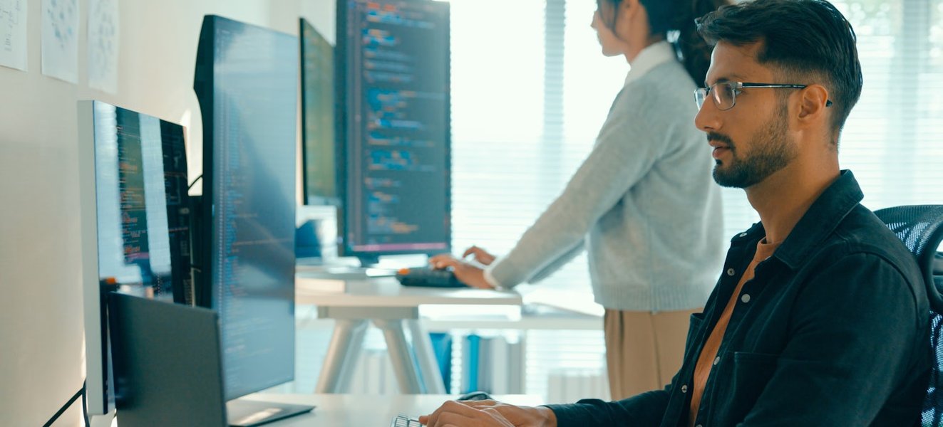 blockchain security researchers working at computers