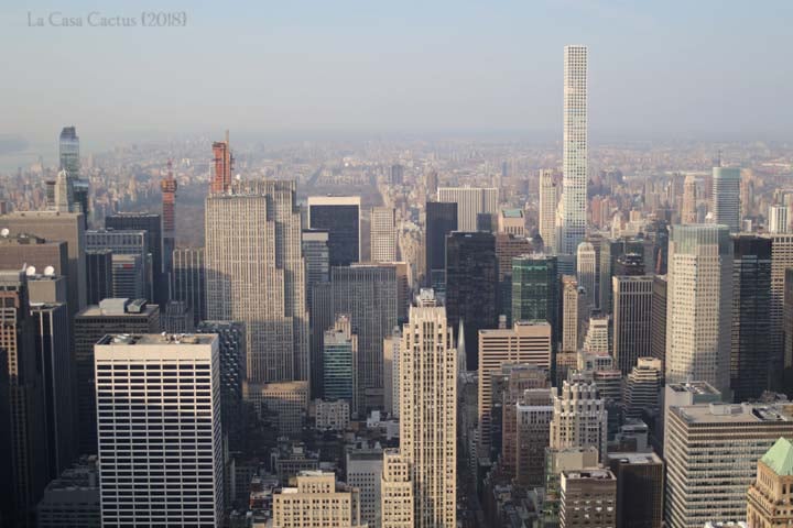 cityscape and financial district buildings