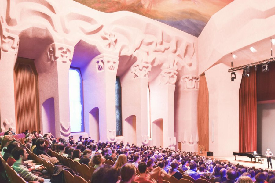 Das Goetheanum in Dornach, Schweiz