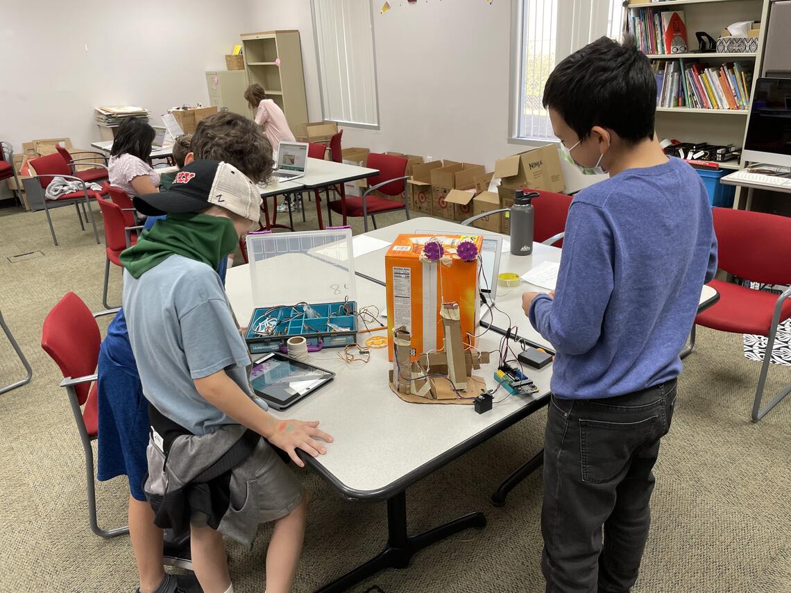 university campus STEM workshop