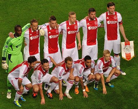 ajax football team lineup