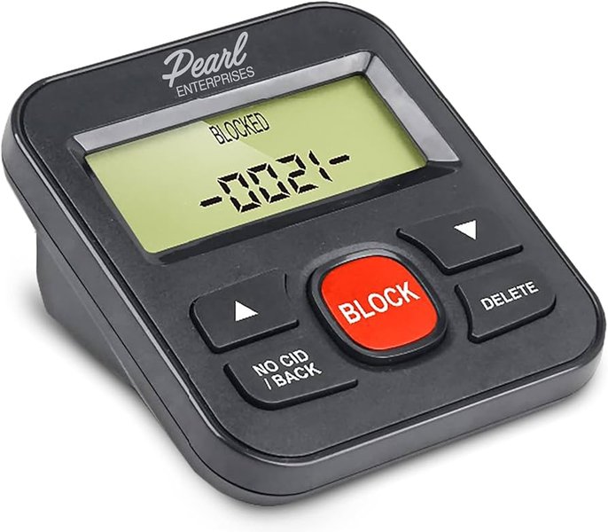 Caller Id Box for Landline Phone Number Lcd Display with Call Blocker - Stop Unwanted Calls, Robocalls, Spam, Telemarketers