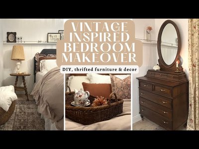 vintage room with old photos and diary