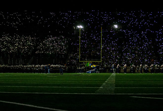 football match stadium lighting