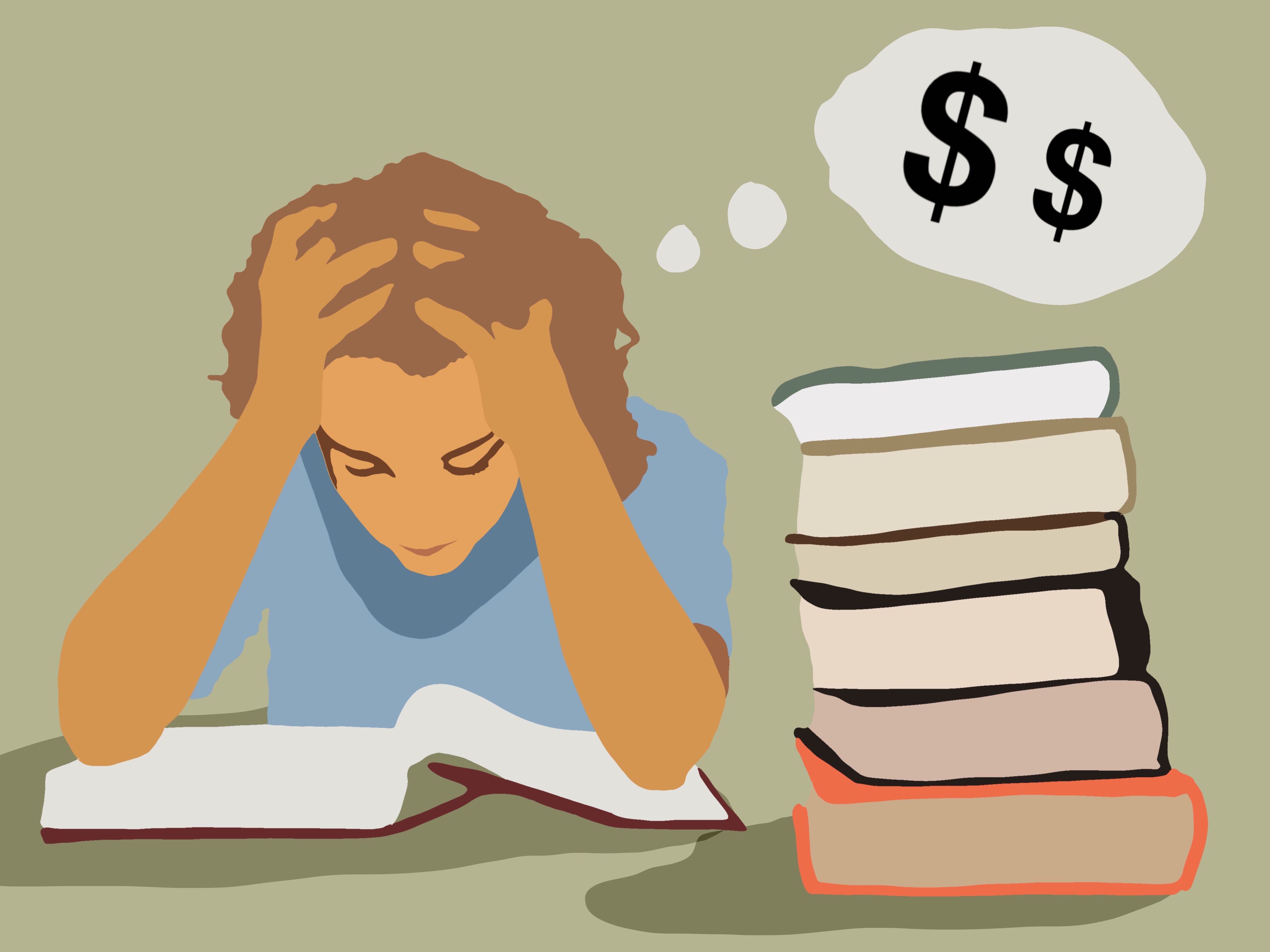college campus financial struggle