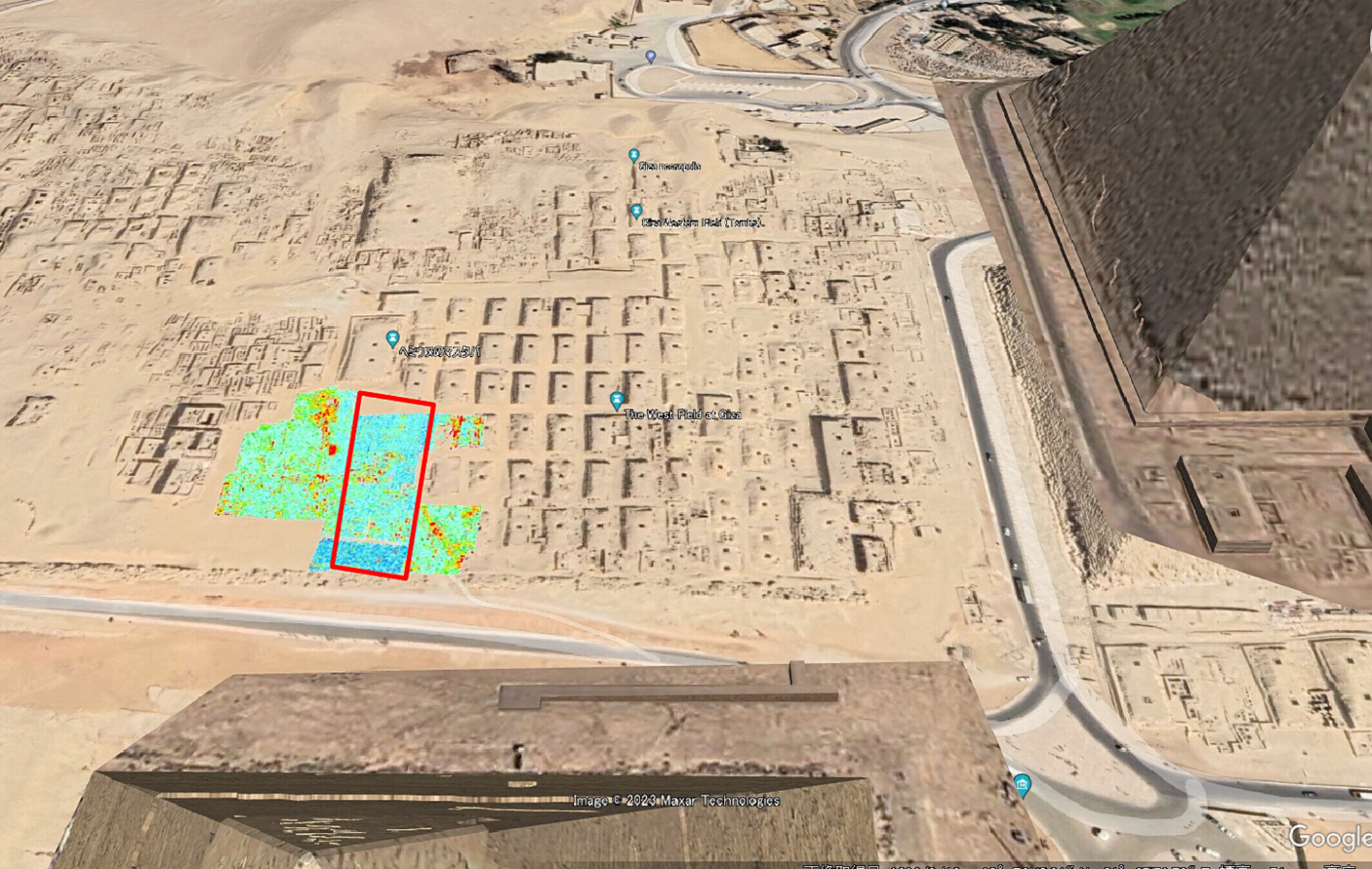 giza pyramids underground complex