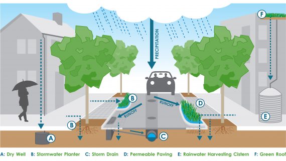 urban green water management systems
