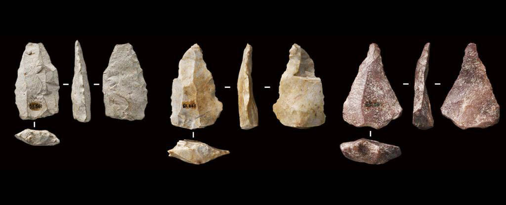 ancient artifacts, medieval ruins, lithic tools