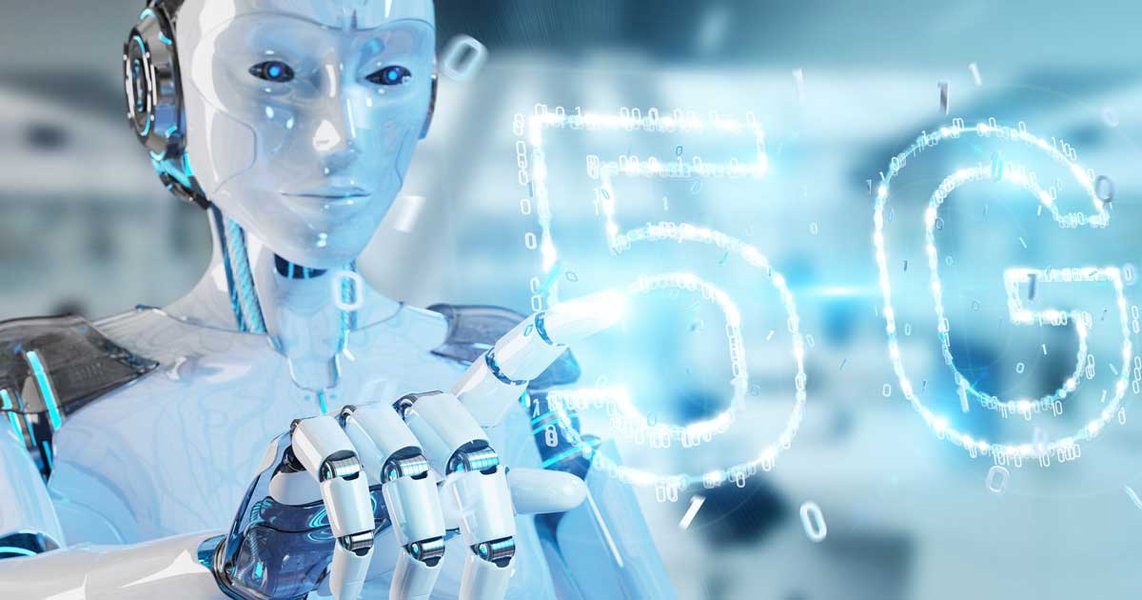 Moderne robot als representatie van AI