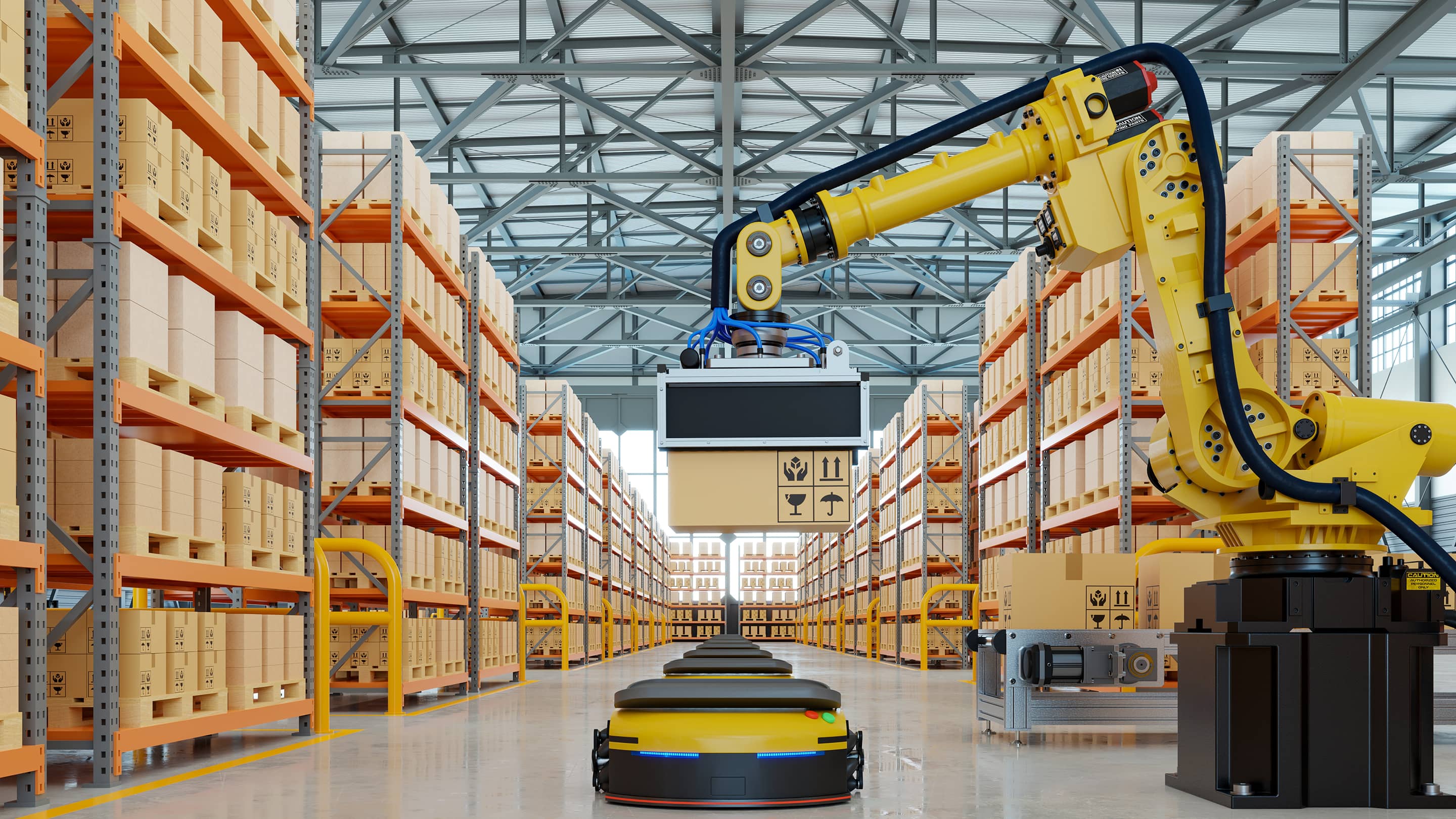 industrial warehouses and logistics operations