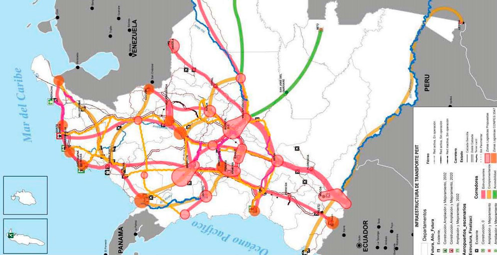 colombian logistics infrastructure
