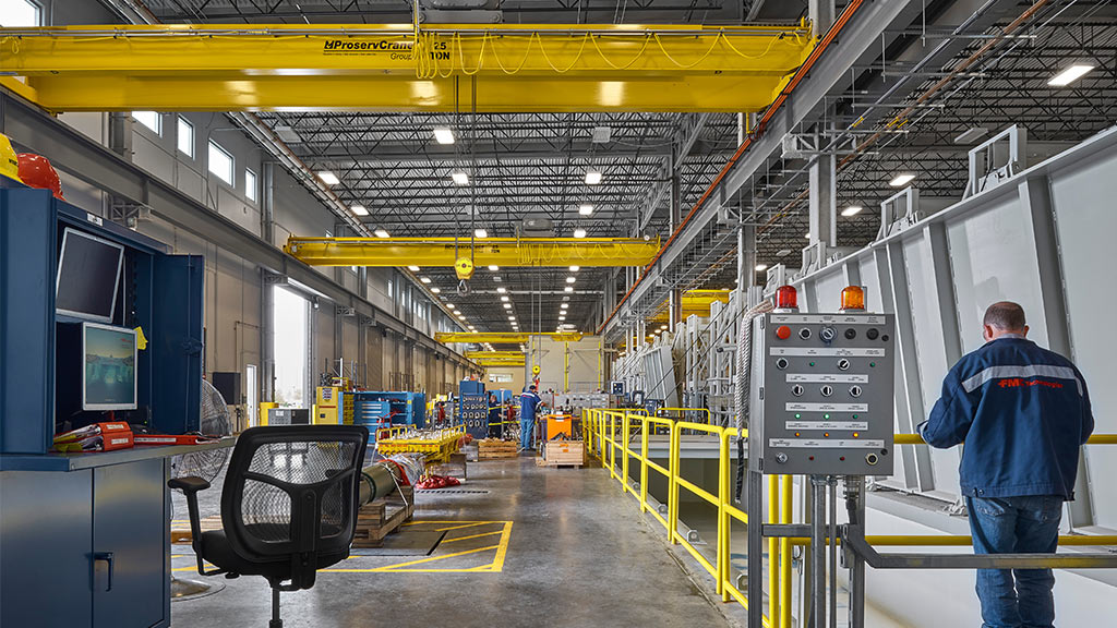 logistics infrastructure industrial scene
