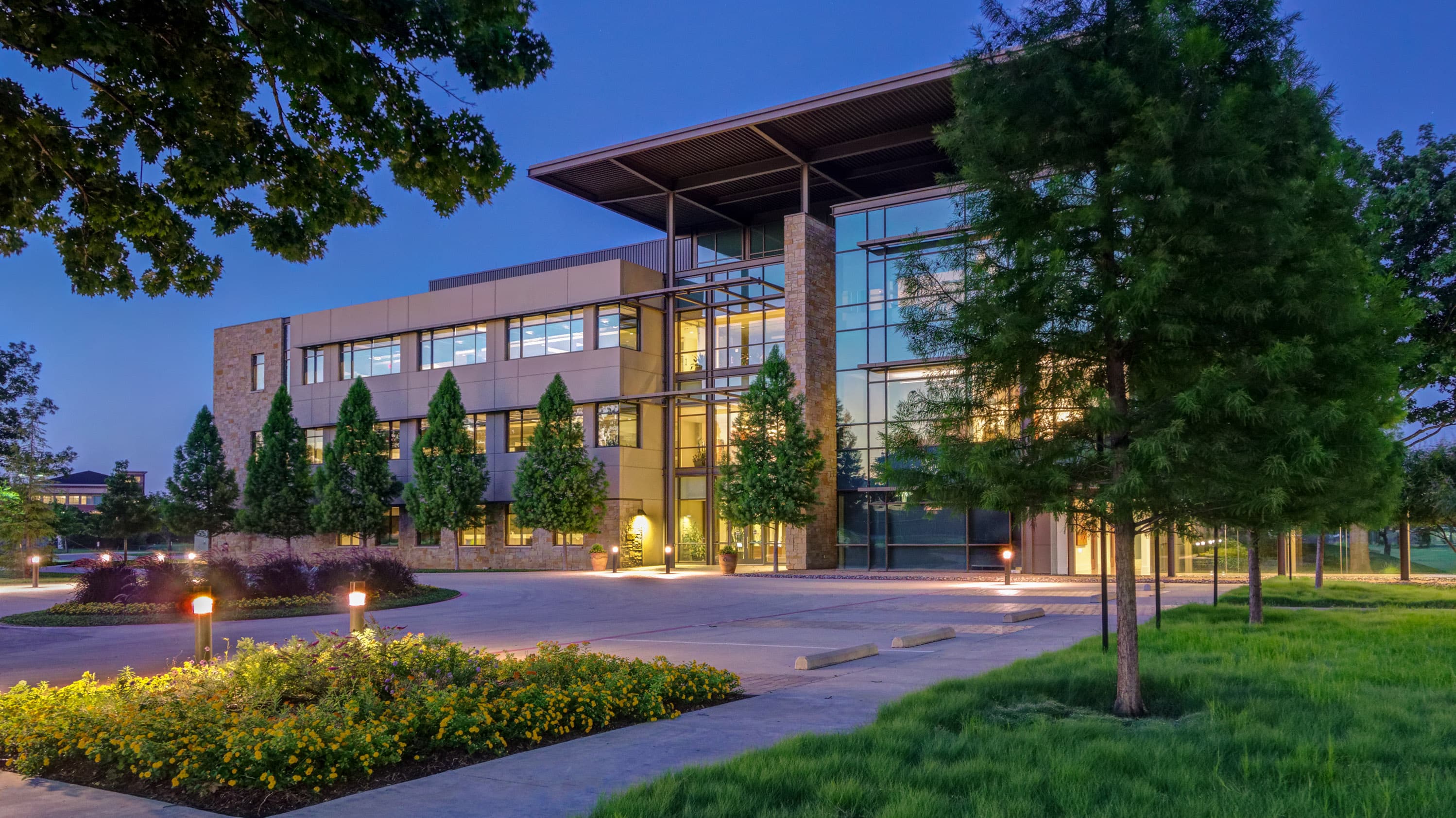 landscape corporate building