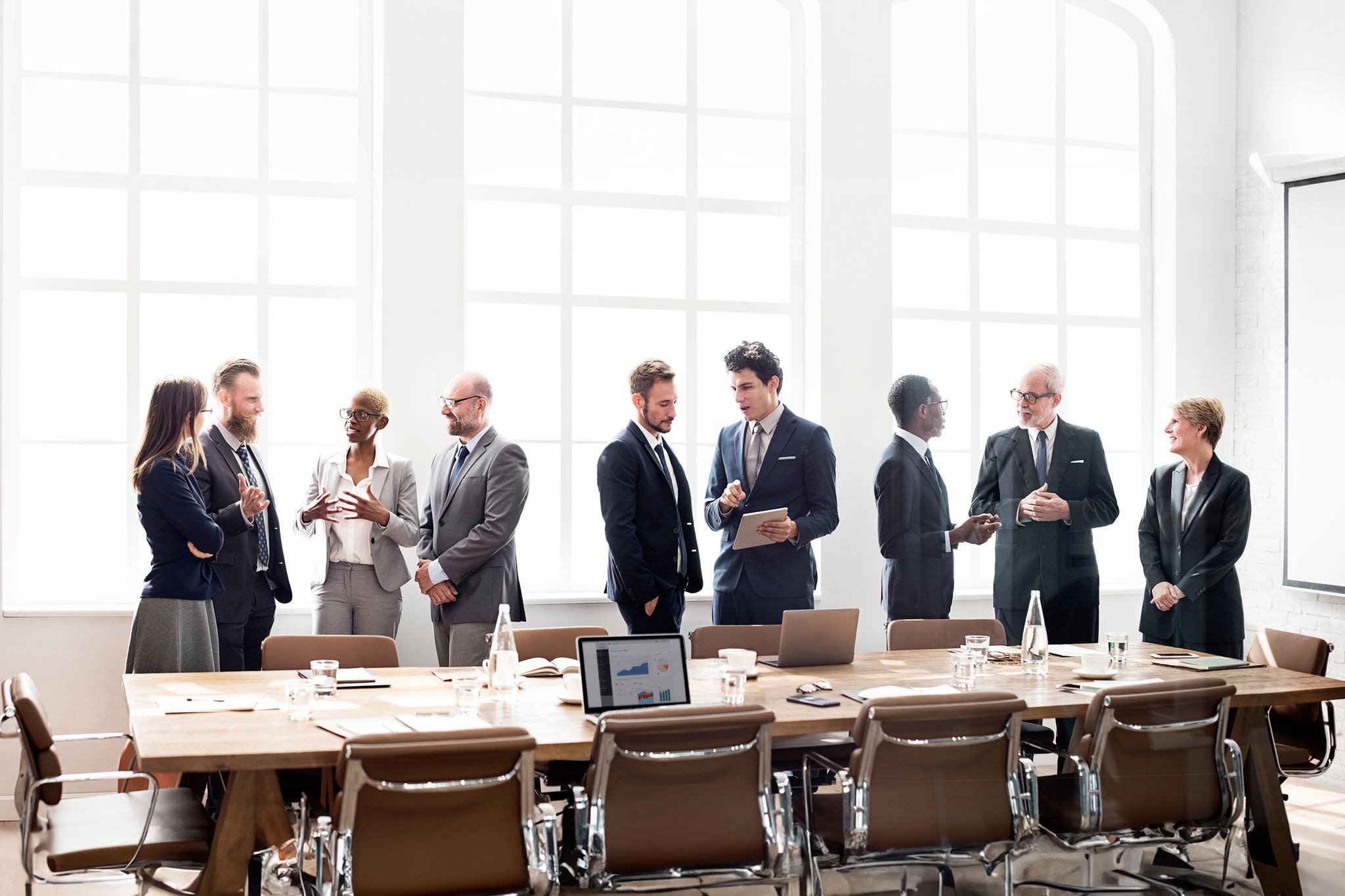 business strategy board meeting