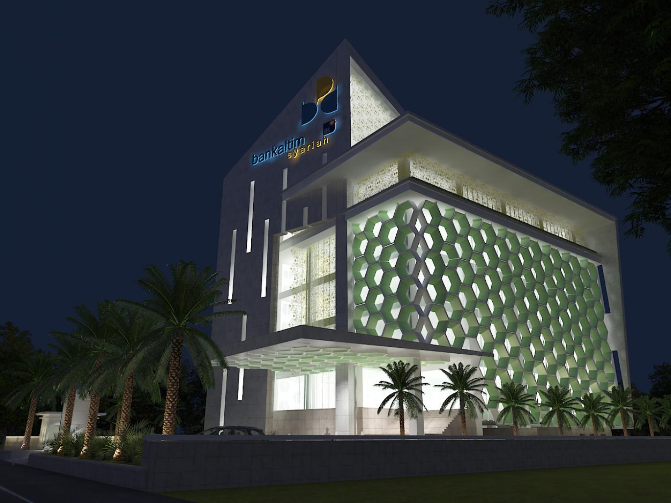bank syariah architecture modern