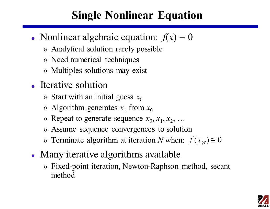 algebraic expressions and iterative algorithms