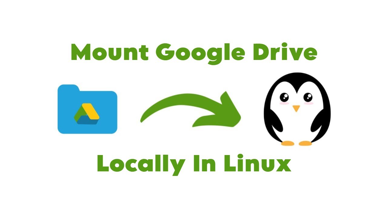 mounting google drive filesystem
