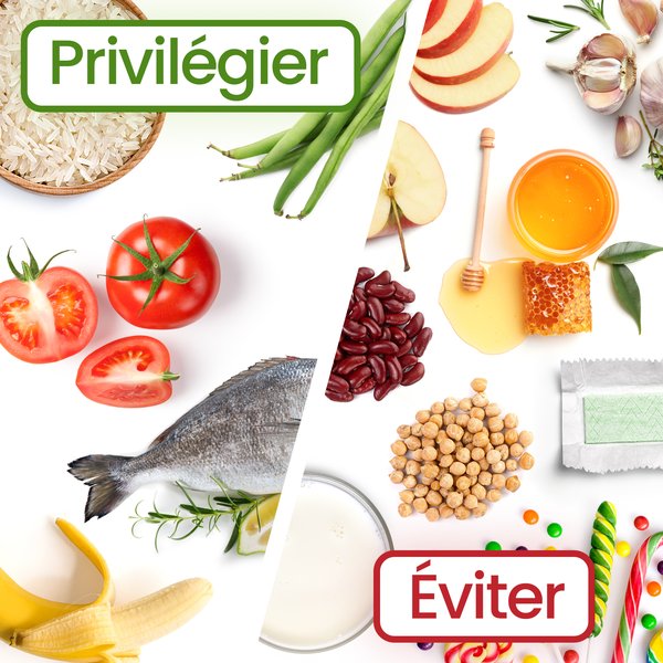 Aliments à privilégier et à éviter en cas de côlon irritable