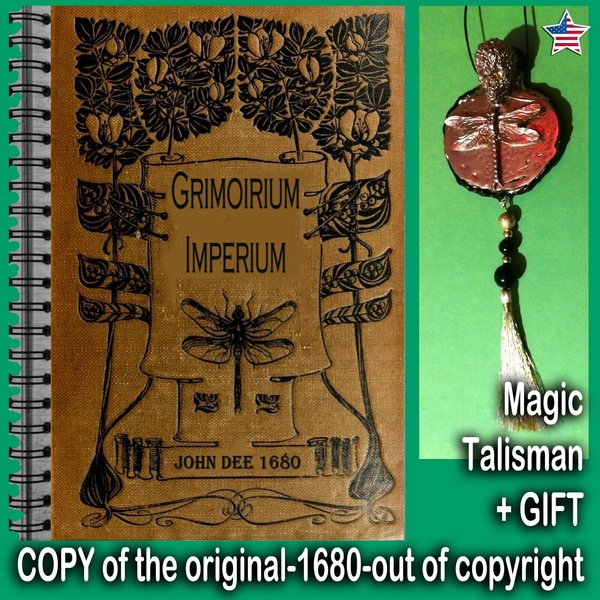 Antique manuscript showing esoteric symbols