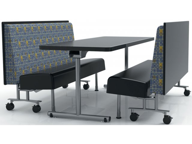 school cafeteria synthetic sofas