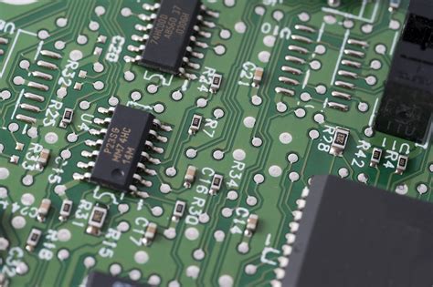 circuit board close up