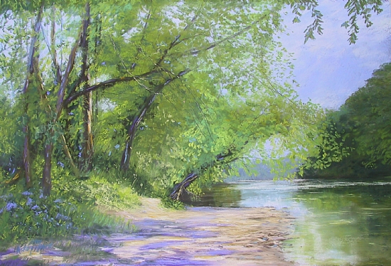 nature calm scenery with emotional symbolism
