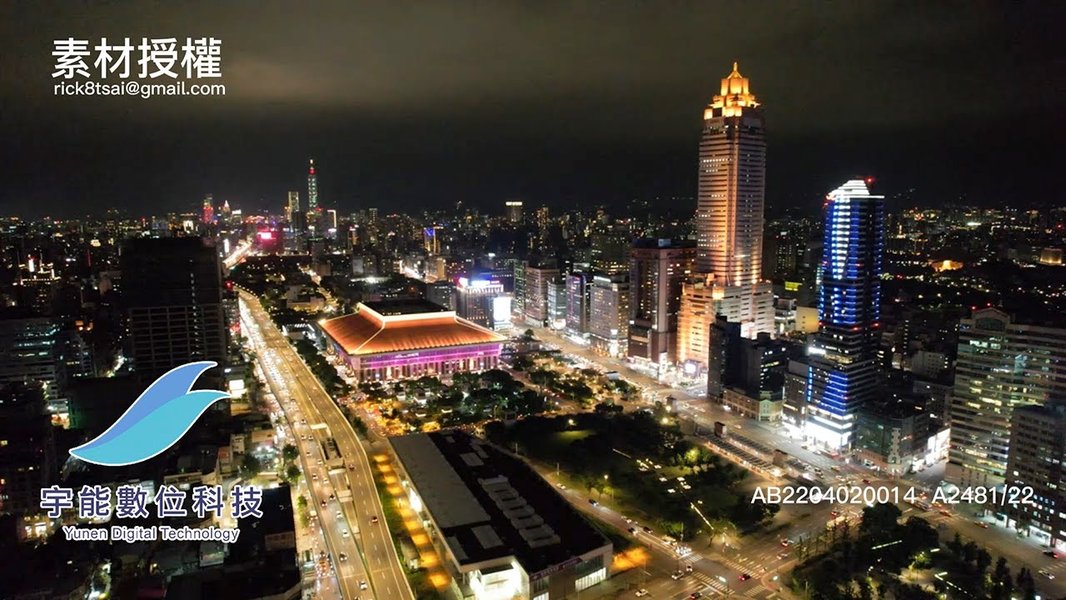 台北車站周邊夜景