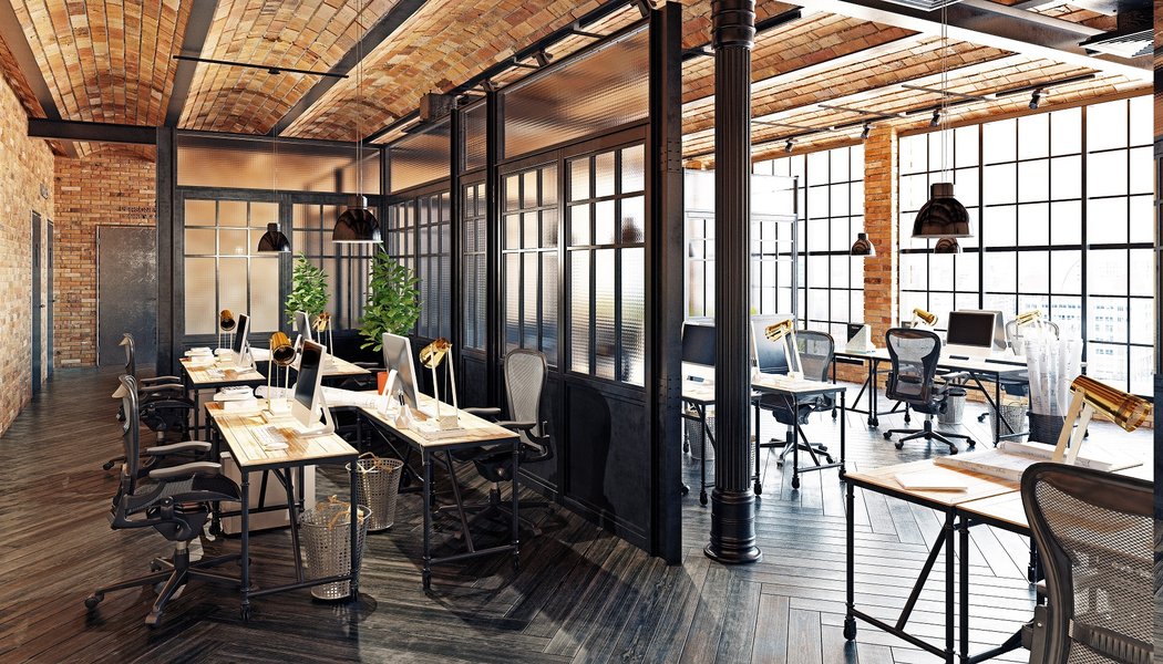 modern it office space