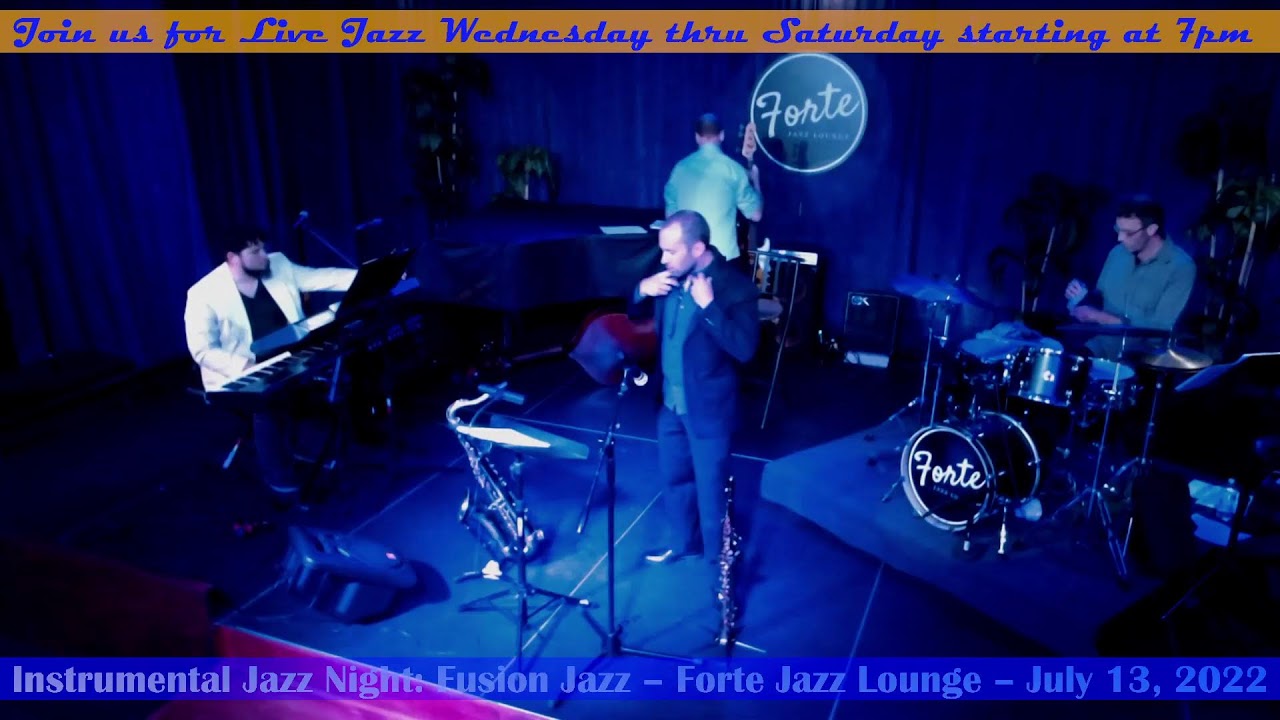 jazz club stage instrumental