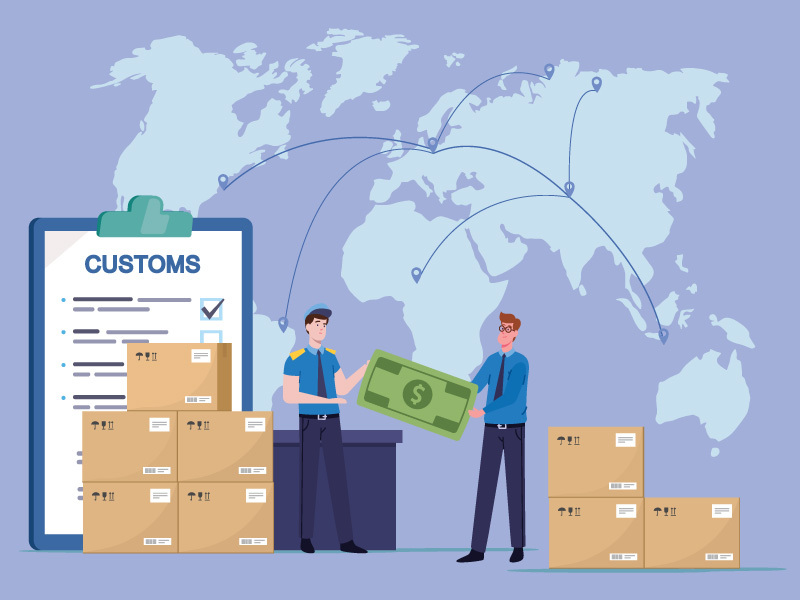 import goods, customs, international trade