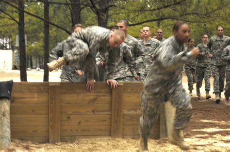 military personnel training outdoor