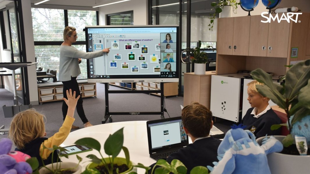 classroom technology scene