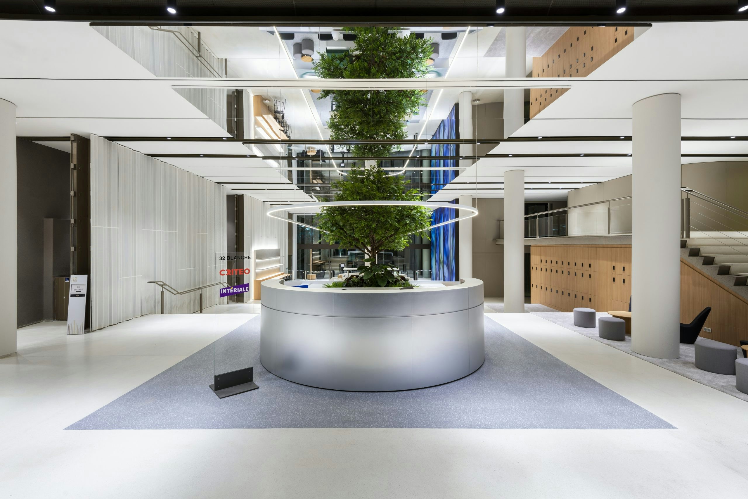 modern tech workspace