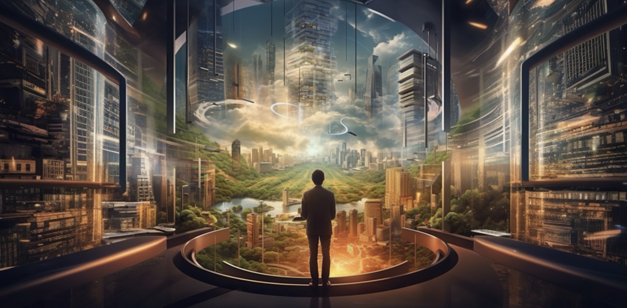 modern technology scenery