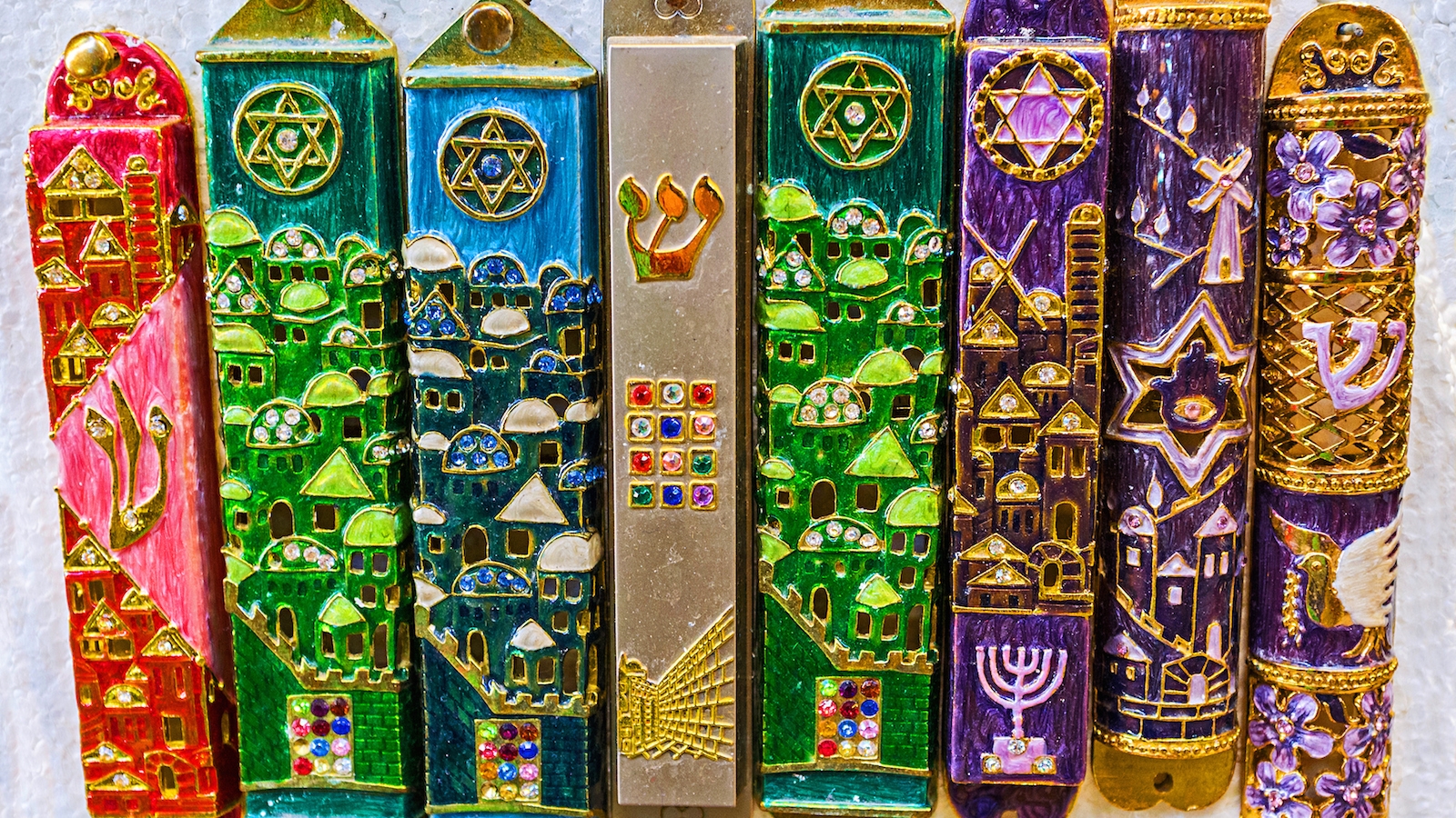 old jewish ritual objects in ancient synagogue