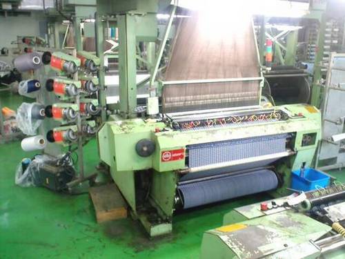 modern textile machinery in factory