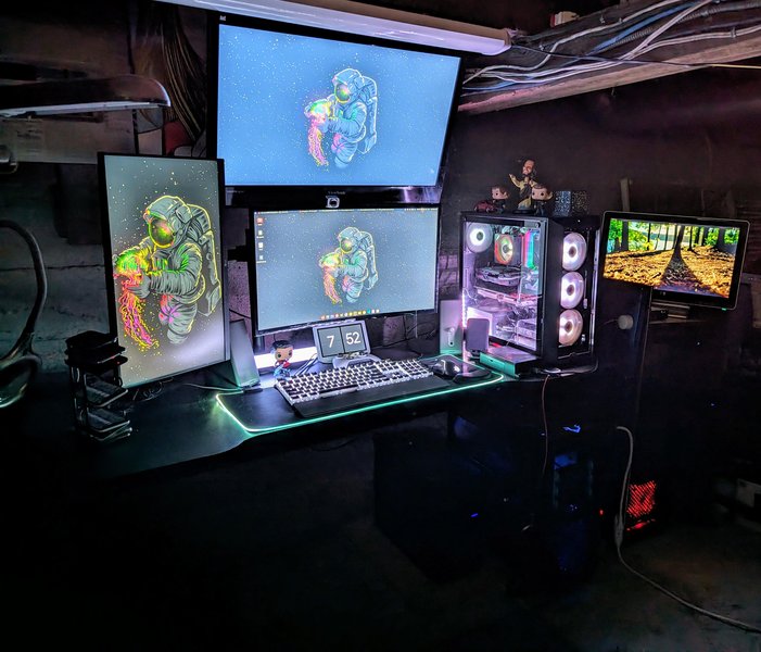 gaming server basement