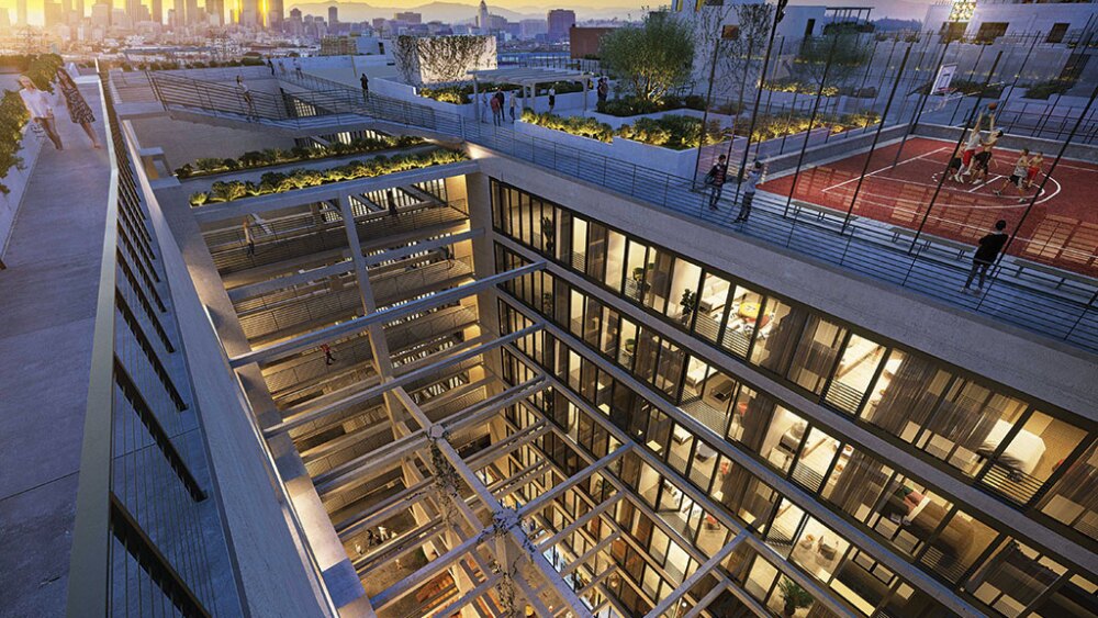 tax office building, modern architecture, urban facility